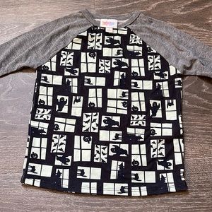 Lularoe baseball tee Halloween